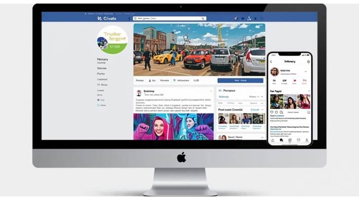 Página de uma landing page